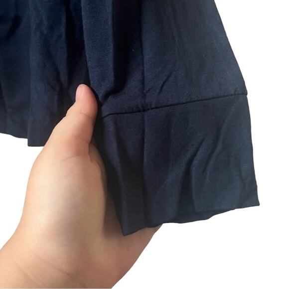 J. Crew 365 The Stretch Modal Blend Shawl Navy Cardigan Size L - Picture 8 of 12